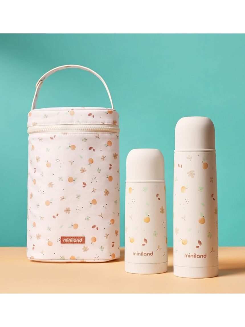 Miniland ανοξείδωτος θερμός υγρών thermos valencia 350ml ml89572 - Miniland