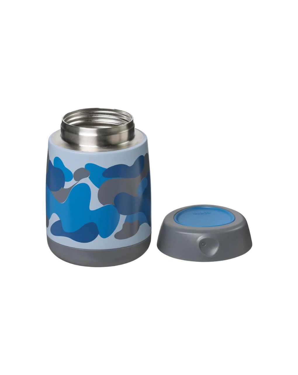 B.box θερμός φαγητού 210ml mini blue camouflage, bb400305 - BBOX