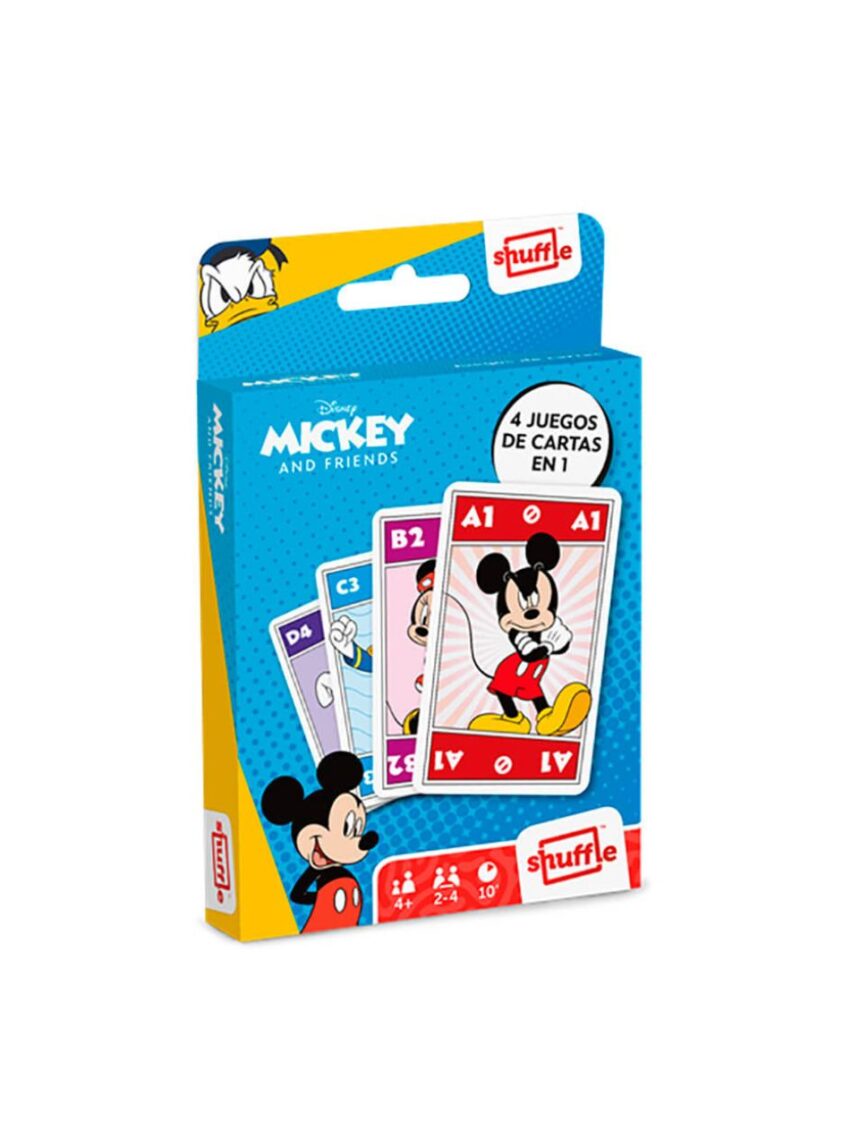 Shuffle fun - mickey & friends - CARTAMUNDI