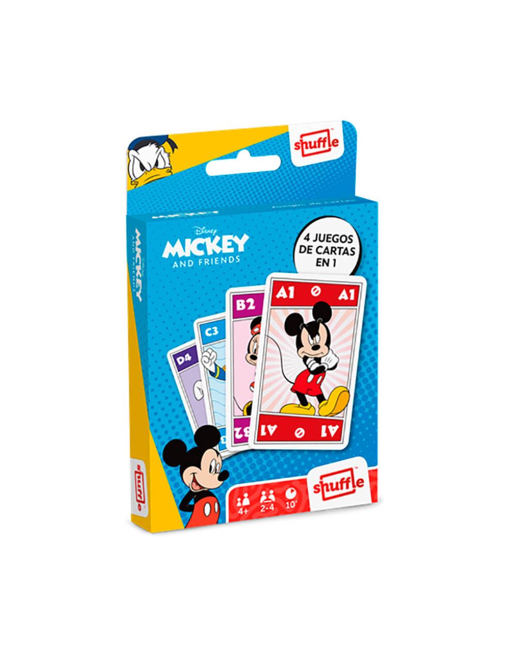 Shuffle fun - mickey & friends - CARTAMUNDI