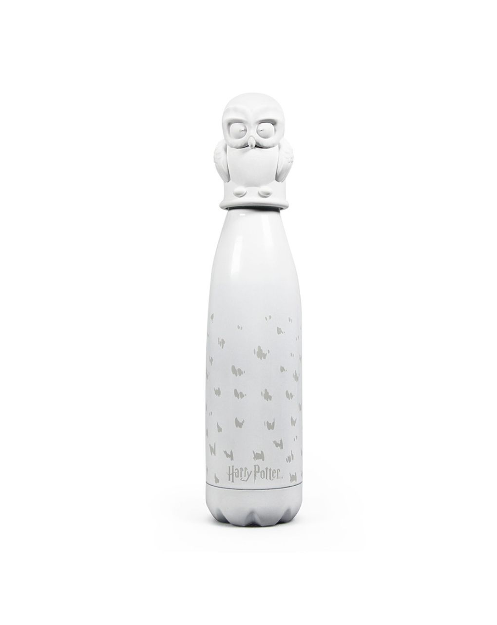 μεταλλικό 3d μπουκάλι 500ml harry potter (hedwig) - water bottle metal  lid - HALF MOON BAY