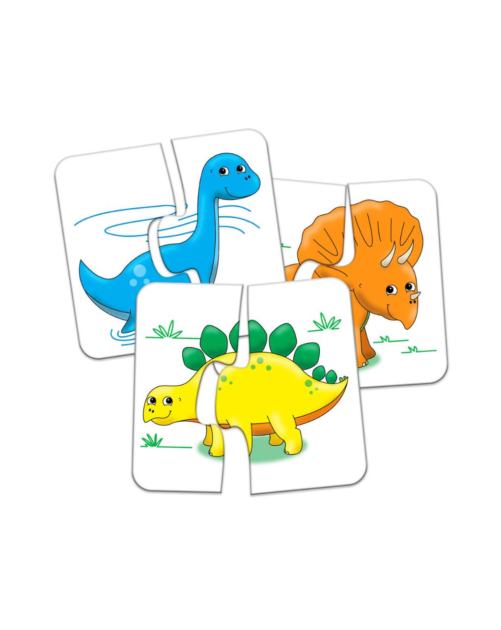 παζλ το πρώτο μου παιχνίδι ταιριάσματος – δεινόσαυροι - THE LEARNING JOURNEY