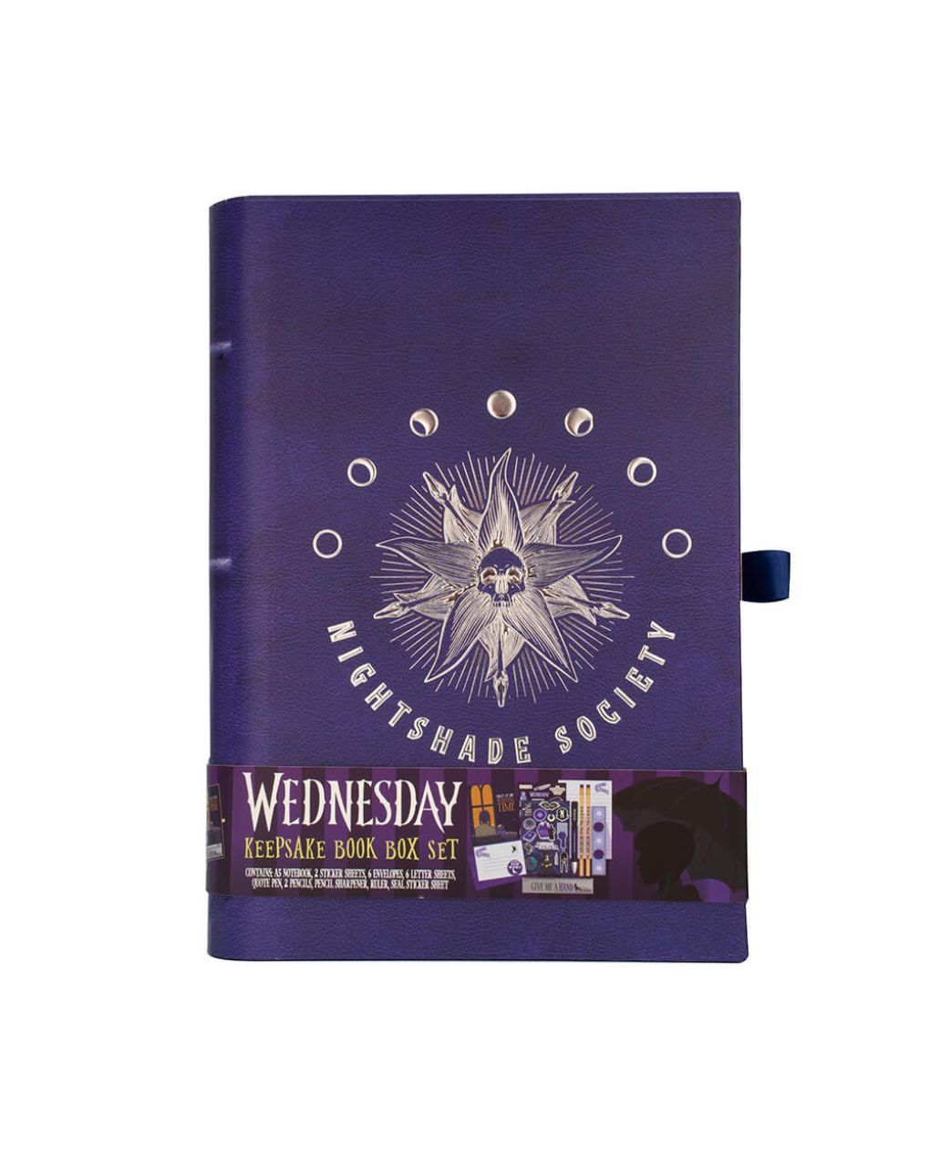 Wednesday keepsake box – nightshade book - BLUE SKY