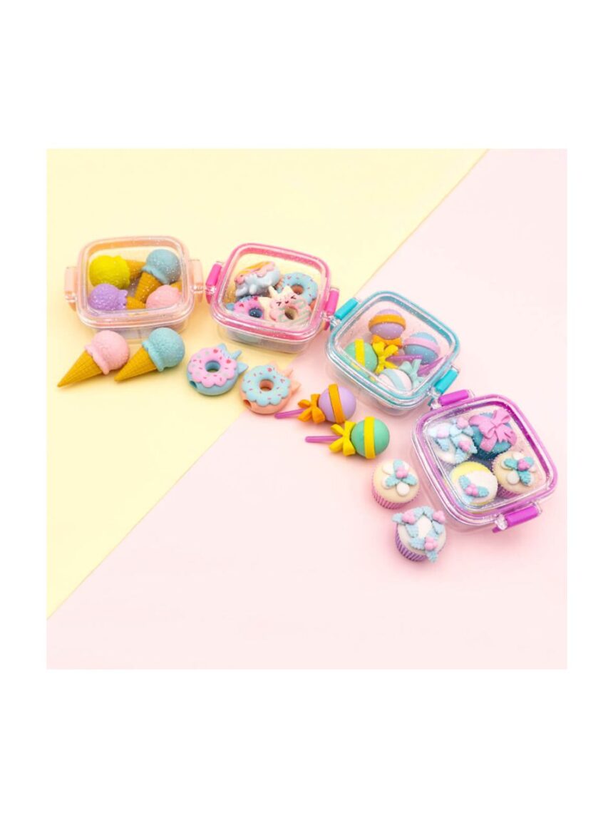 γόμες fancy erasers in lunchbox: delicious desserts σε 4 σχέδια - LITTLE TREE