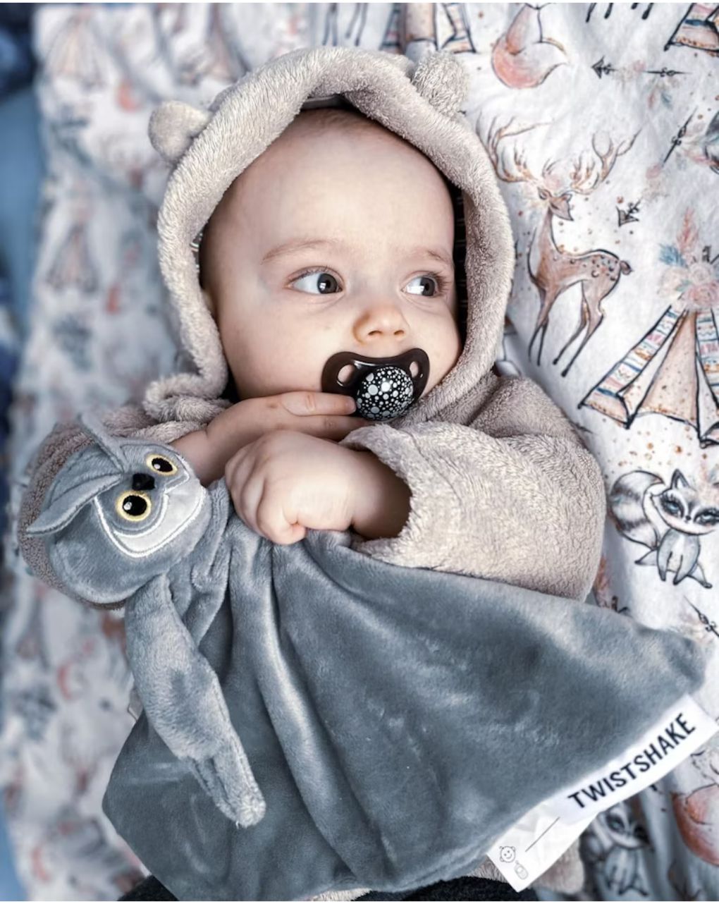 Twistshake πανάκι παρηγοριάς κουκουβάγια 32-08-78501 - Twistshake