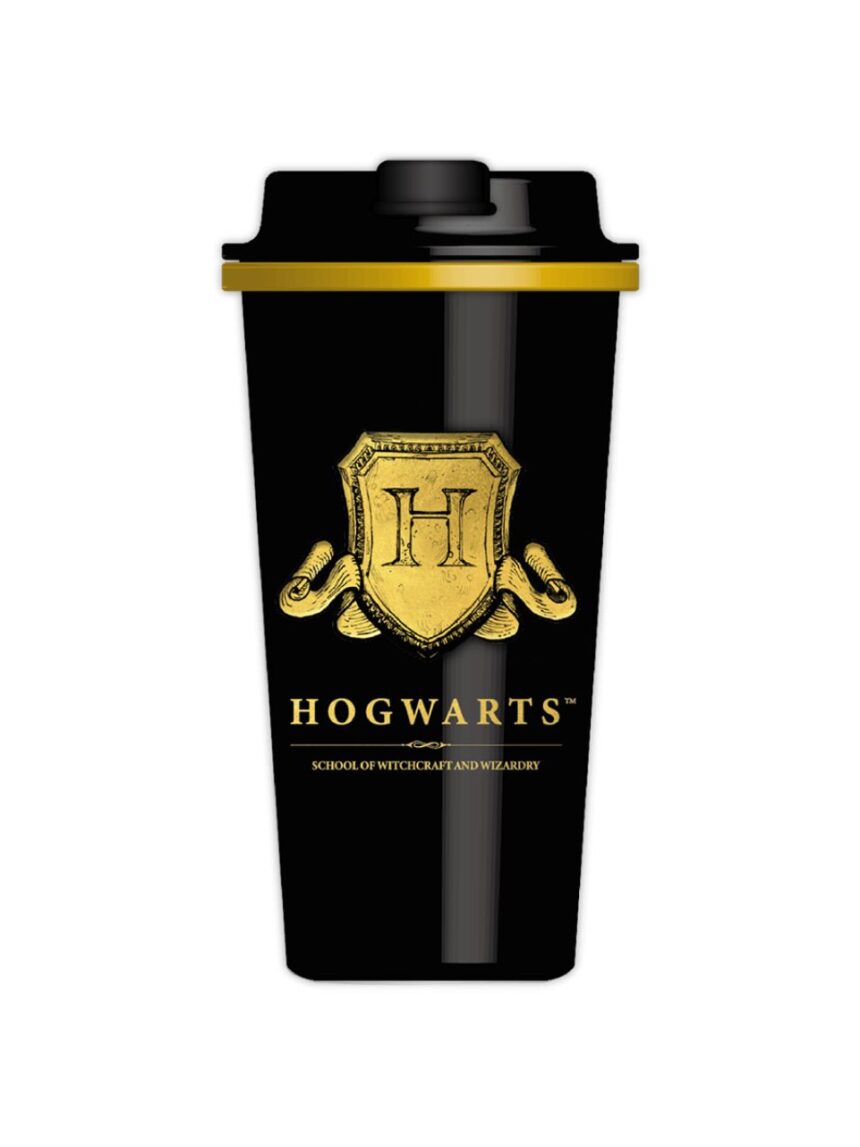 θερμός harry potter screw top thermal flask 450ml – hogwarts shield - BLUE SKY