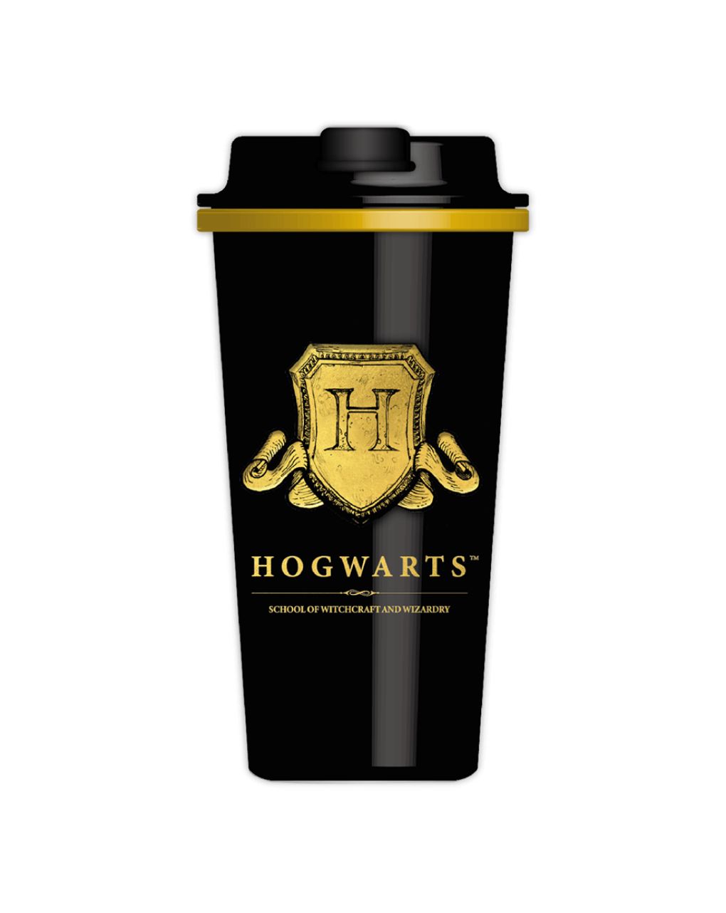 θερμός harry potter screw top thermal flask 450ml – hogwarts shield - BLUE SKY