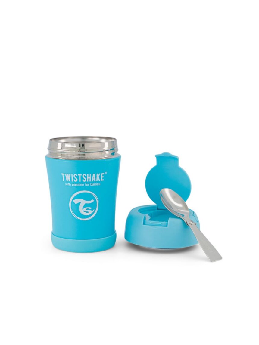 Twistshake ισοθερμικό δοχείο φαγητού 350ml παστελ μπλε 32-08-78750 - Twistshake