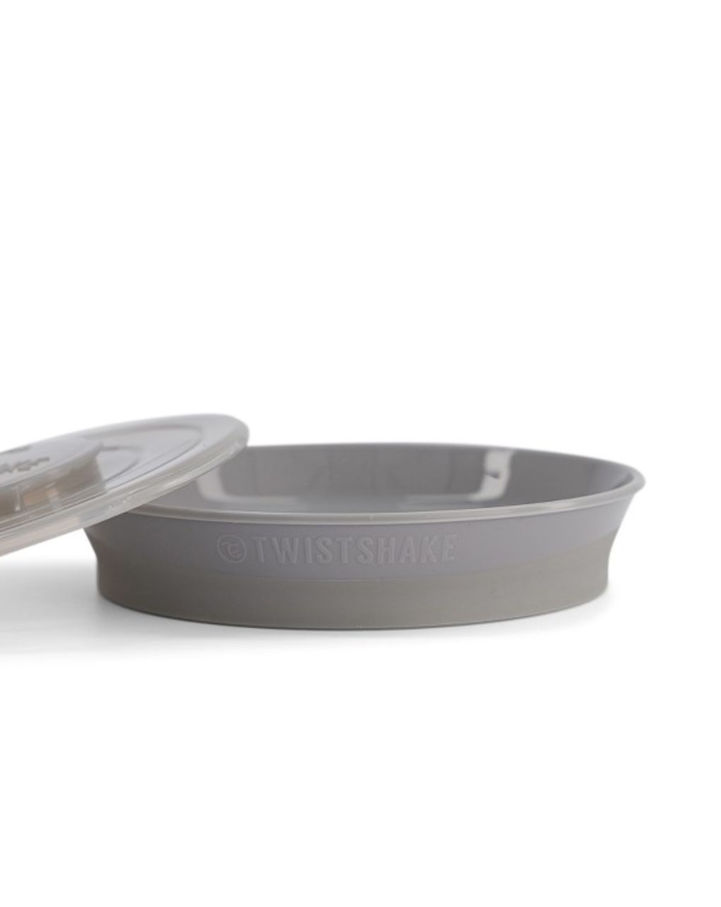 Twistshake πιάτο αντιολισθητικό 6m+ παστελ γκρι 32-08-78164 - Twistshake