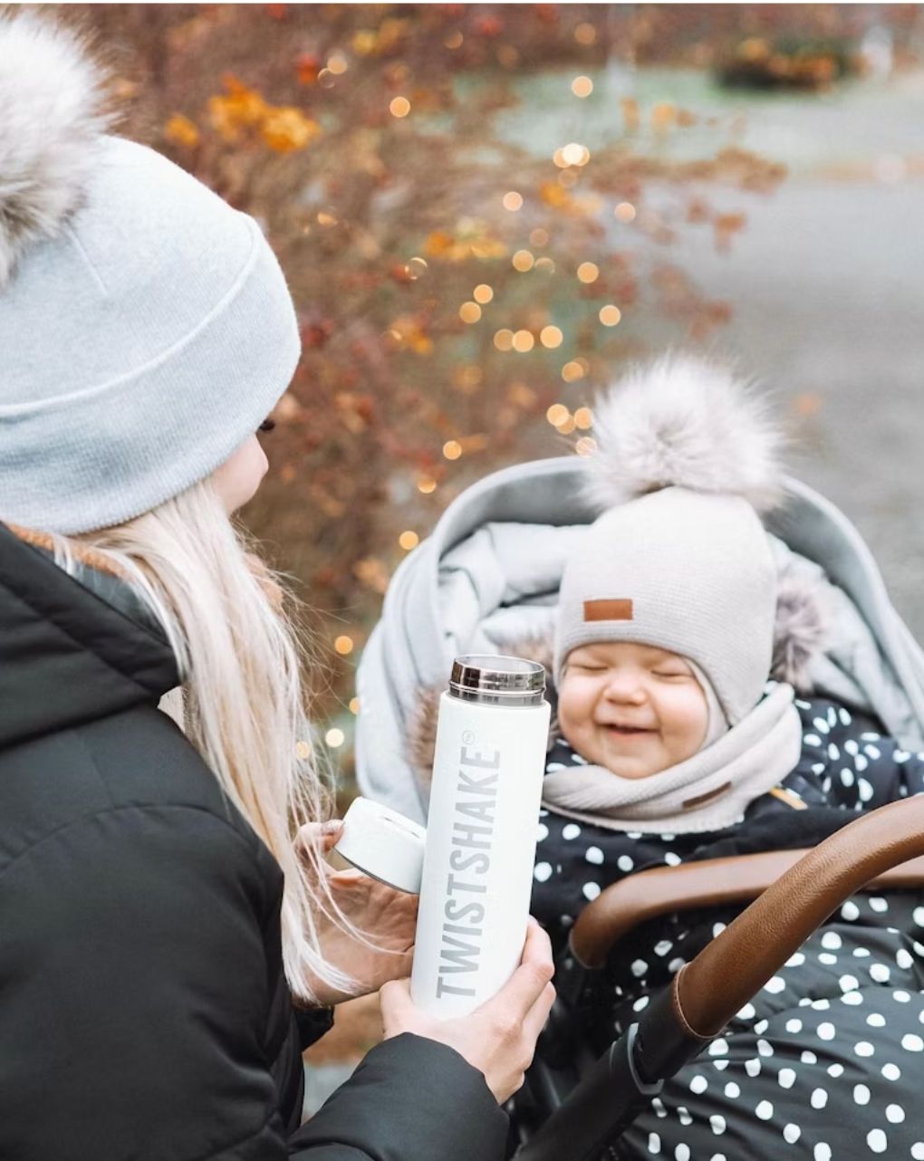 Twistshake θερμός ζεστού κρύου 420ml λευκό 32-08-78109 - Twistshake