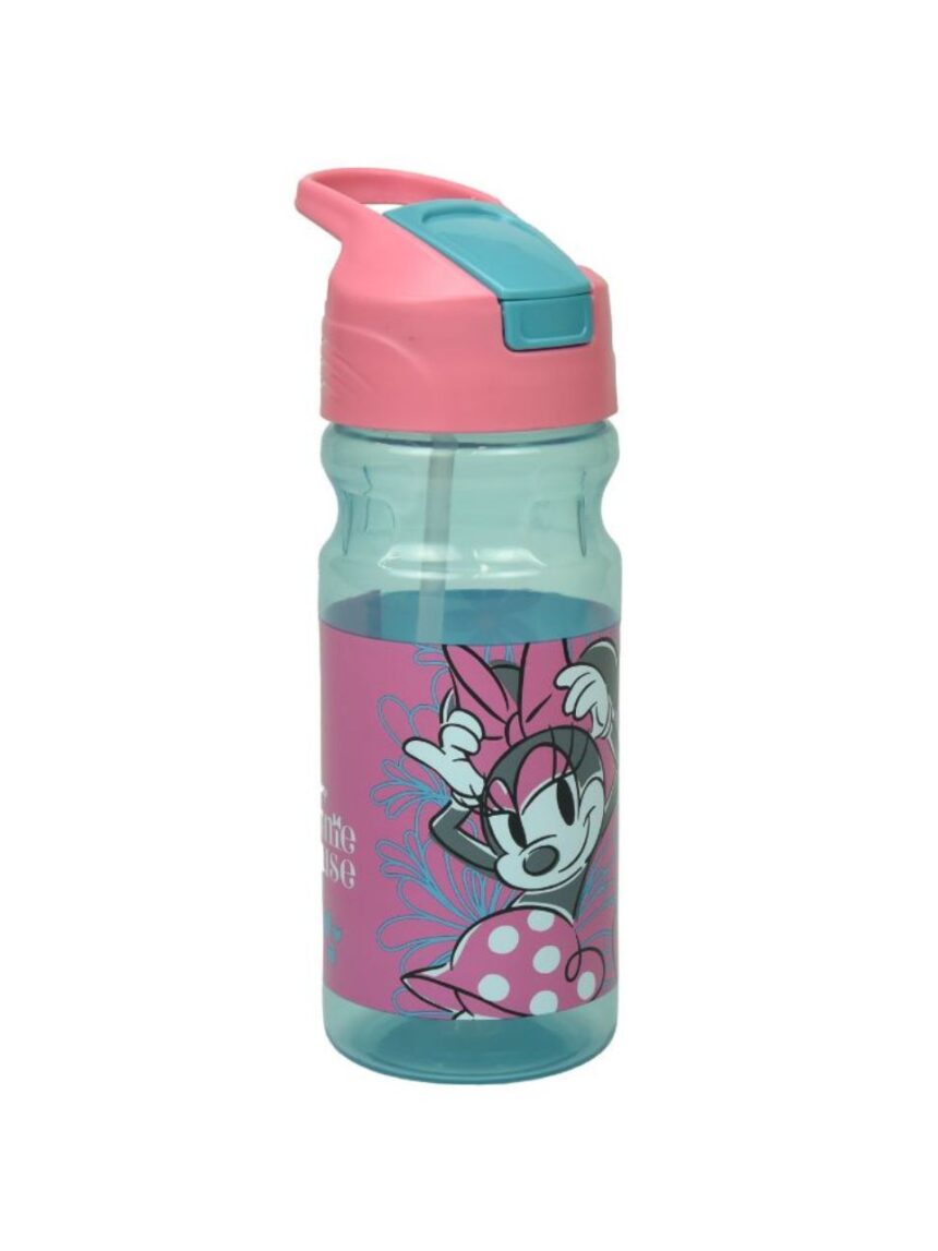 Gim παγούρι πλαστικό flip 500ml minnie mode, 553-04203 - Gim