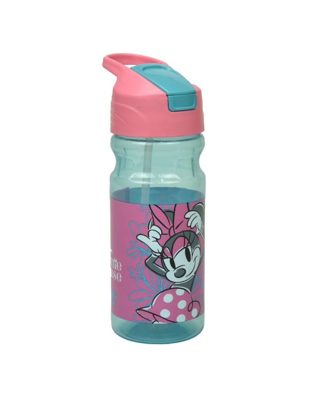 Gim παγούρι πλαστικό flip 500ml minnie mode, 553-04203 - Gim