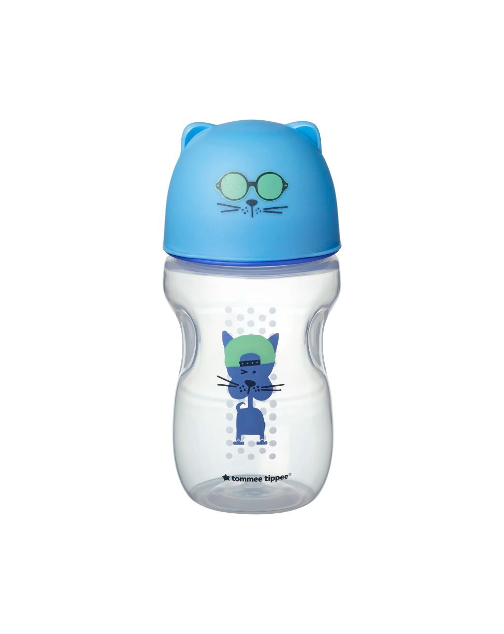Tommee tippee εκπαιδευτικό κύπελλο soft sippee με στόμιο και λαβές μπλε 300ml 12m+, 44718411 - Tommee Tippee