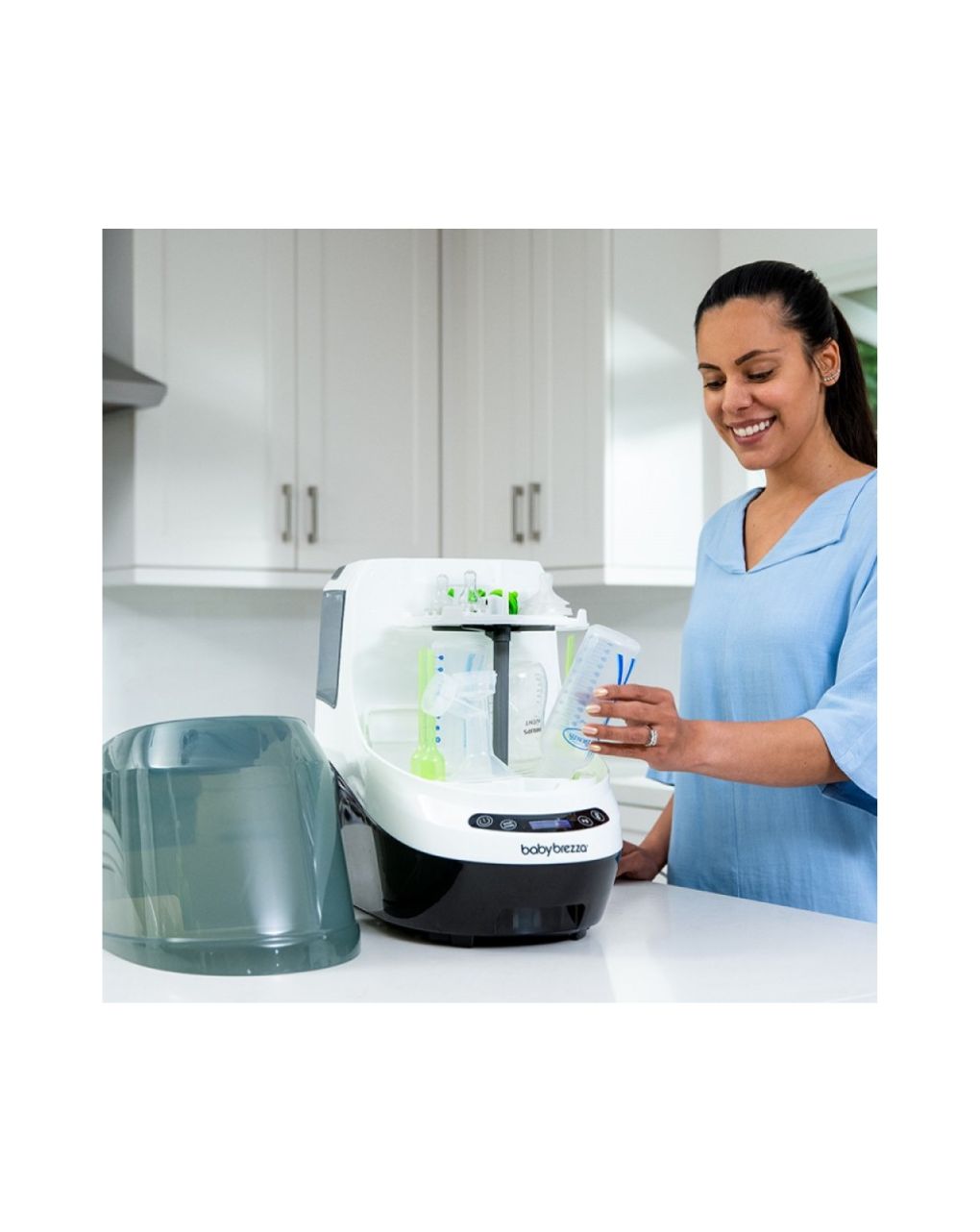 Baby brezza bottle washer pro πλυντήριο - αποστειρωτής- στεγνωτήρας για μπιμπερό, brz0103 - BABYBREZZA