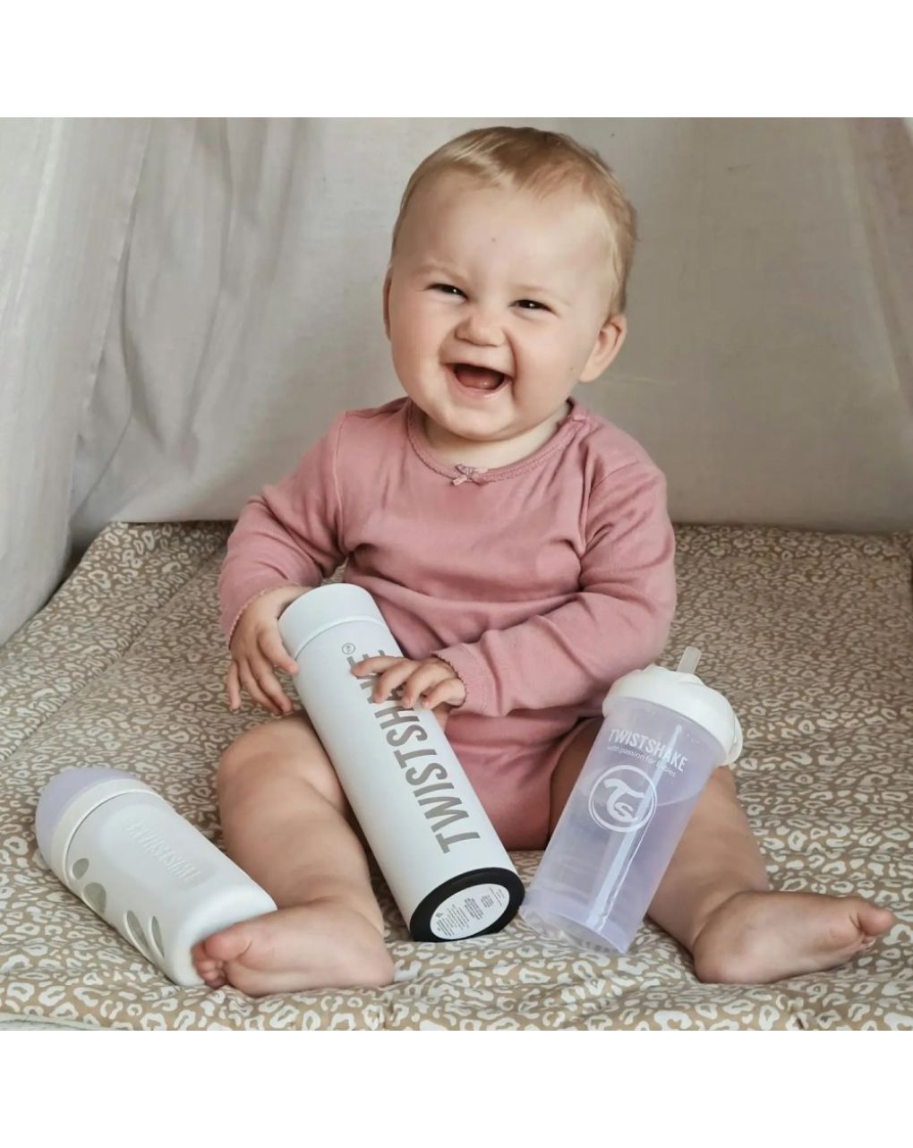 Twistshake θερμός ζεστού κρύου 420ml λευκό 32-08-78109 - Twistshake
