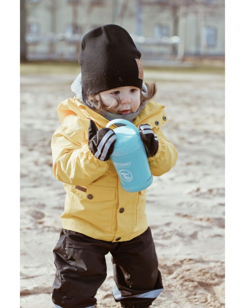 Twistshake ισοθερμικό δοχείο φαγητού 350ml παστελ μπλε 32-08-78750 - Twistshake