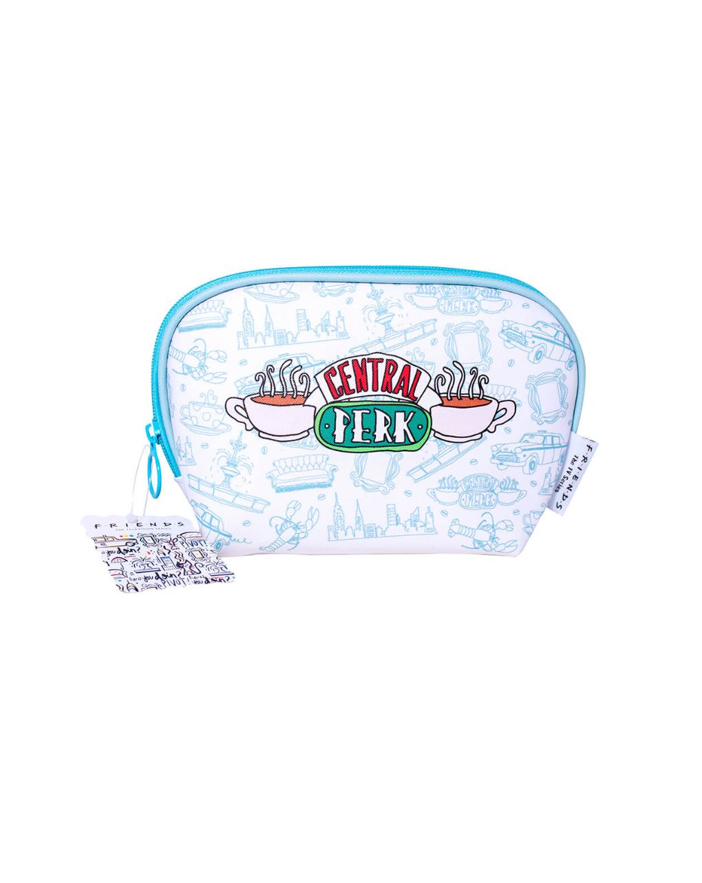 Friends cosmetic mini bag - BLUE SKY