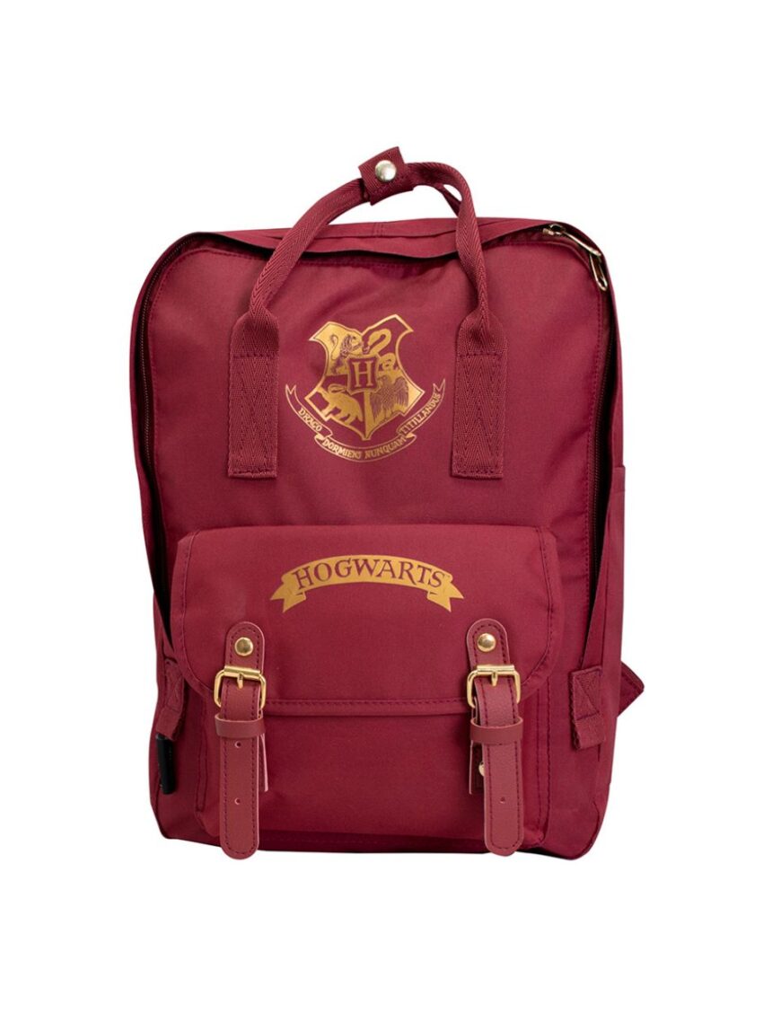 σχολική τσάντα harry potter premium backpack burgundy - BLUE SKY