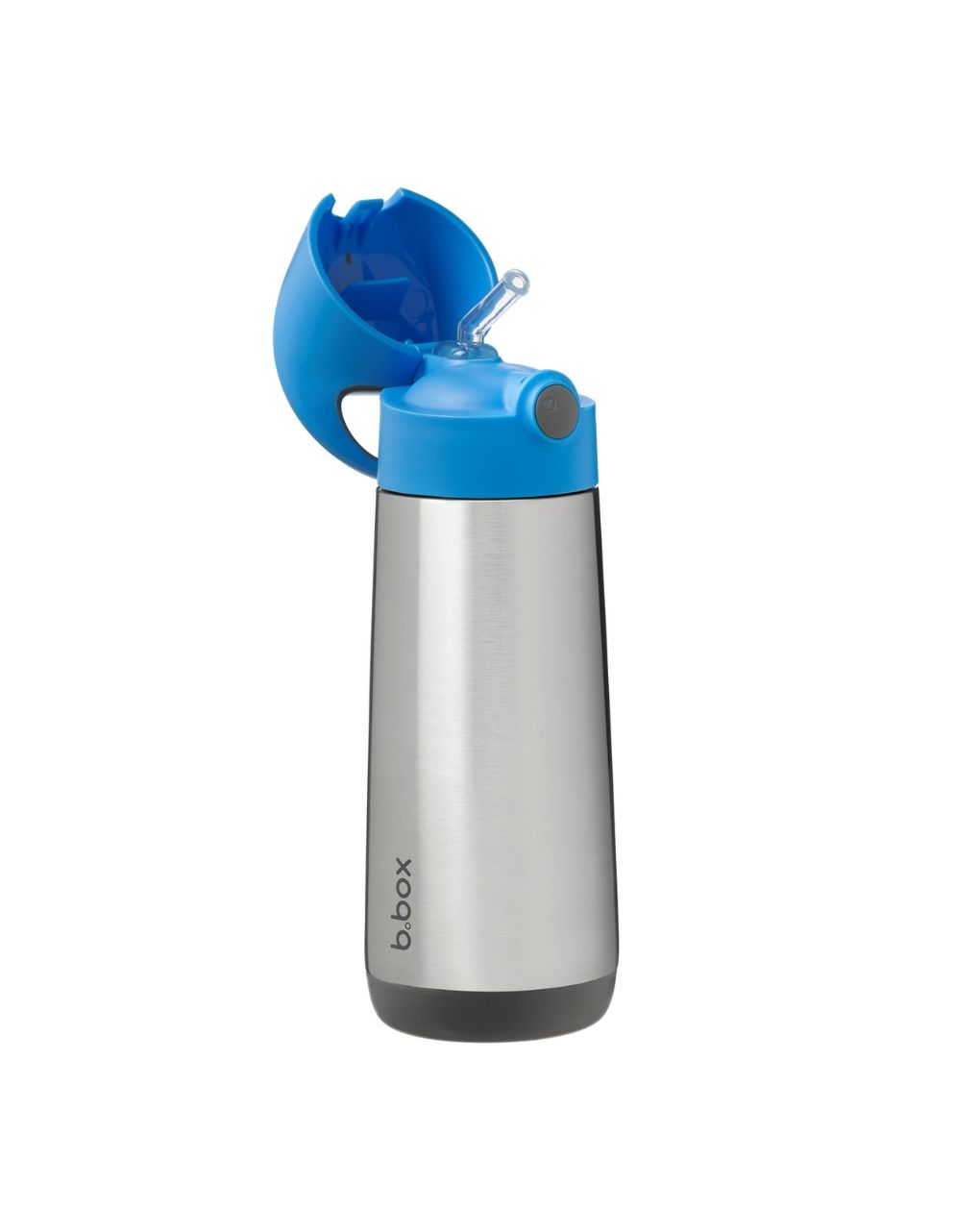 B.box ισοθερμικό παγούρι με καλαμάκι 500ml blue slate, bb500105 - BBOX