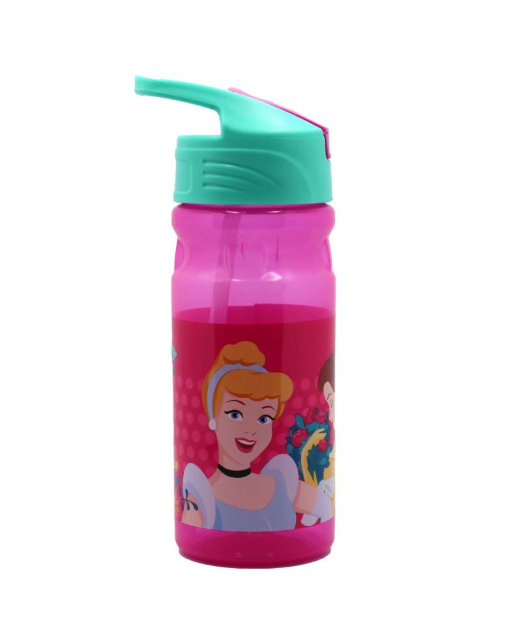 Gim παγούρι πλαστικό flip 500ml princess, 551-42203 - Gim