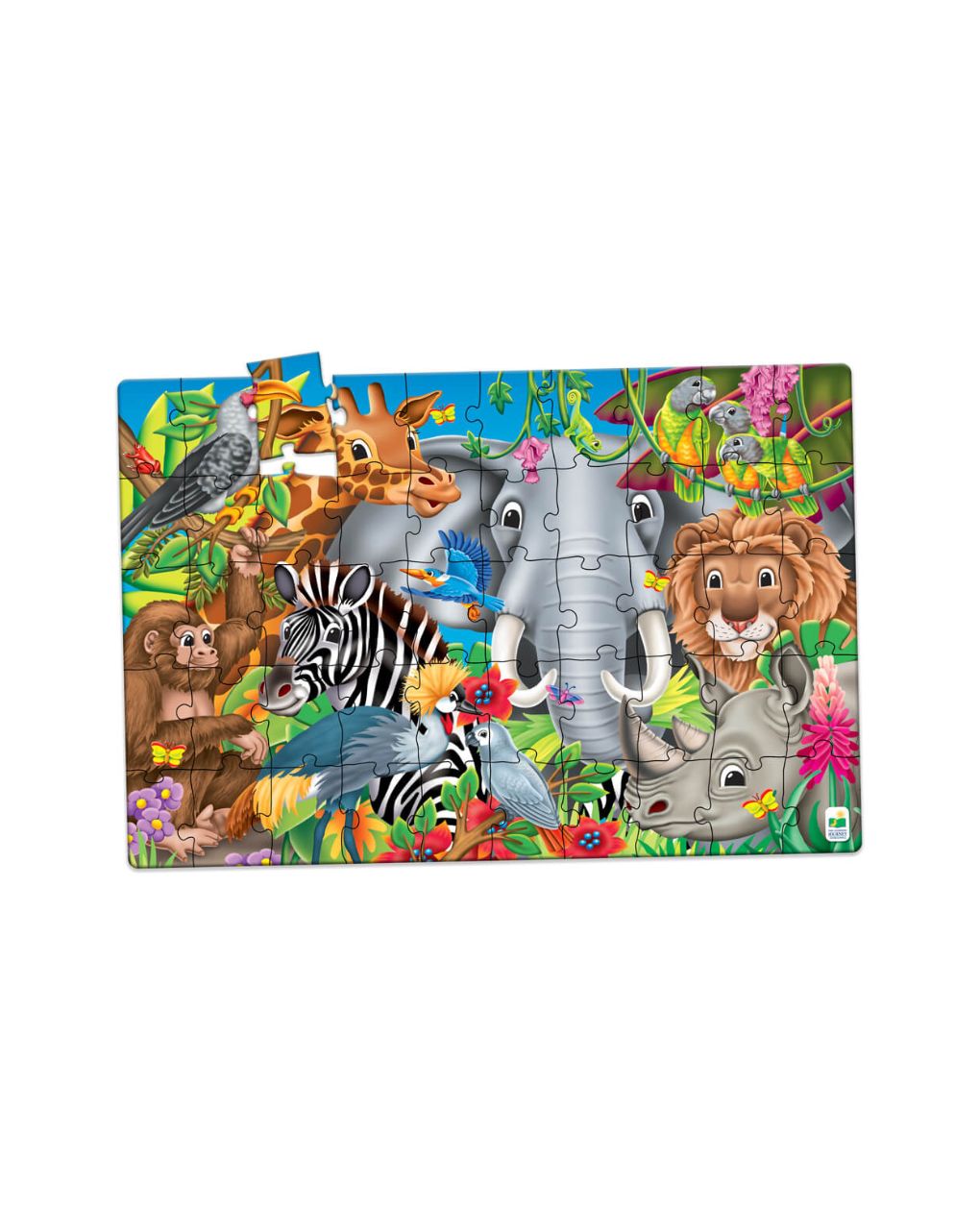 The learning journey jumbo παζλ δαπέδου – ζώα του κόσμου - the learning journey - THE LEARNING JOURNEY