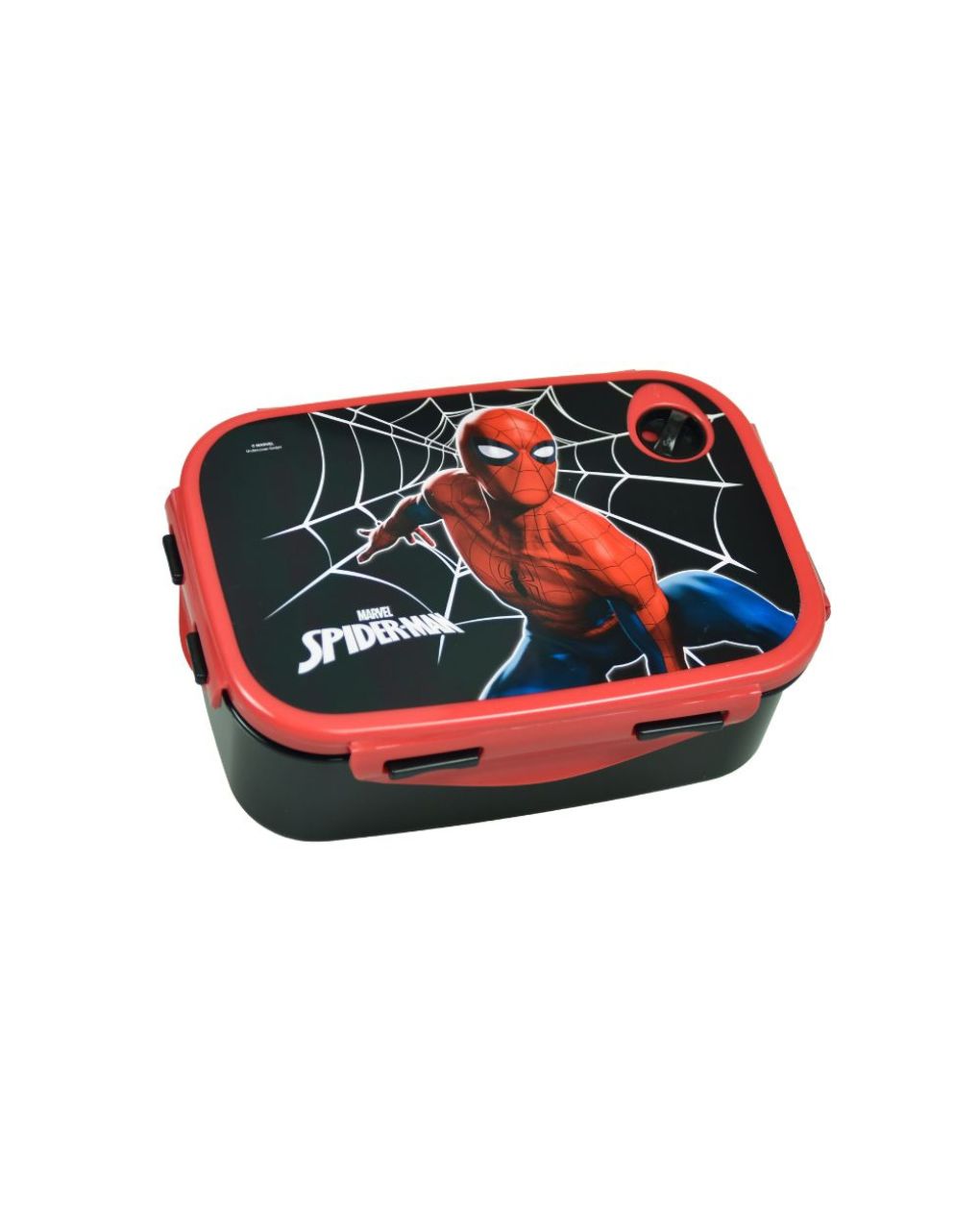 Gim δόχειο φαγητού (microwave) 800ml spiderman black city, 557-12265 - Gim