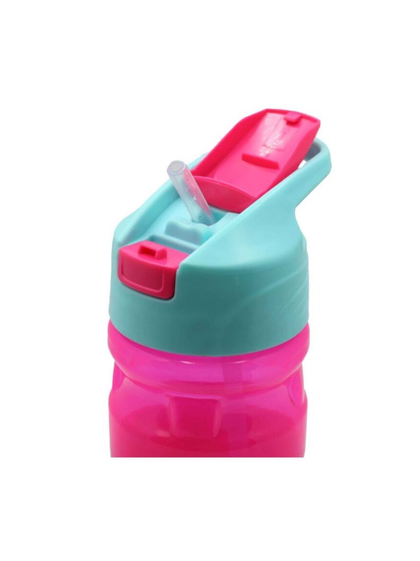 Gim παγούρι πλαστικό flip 500ml barbie, 571-20203 - Gim