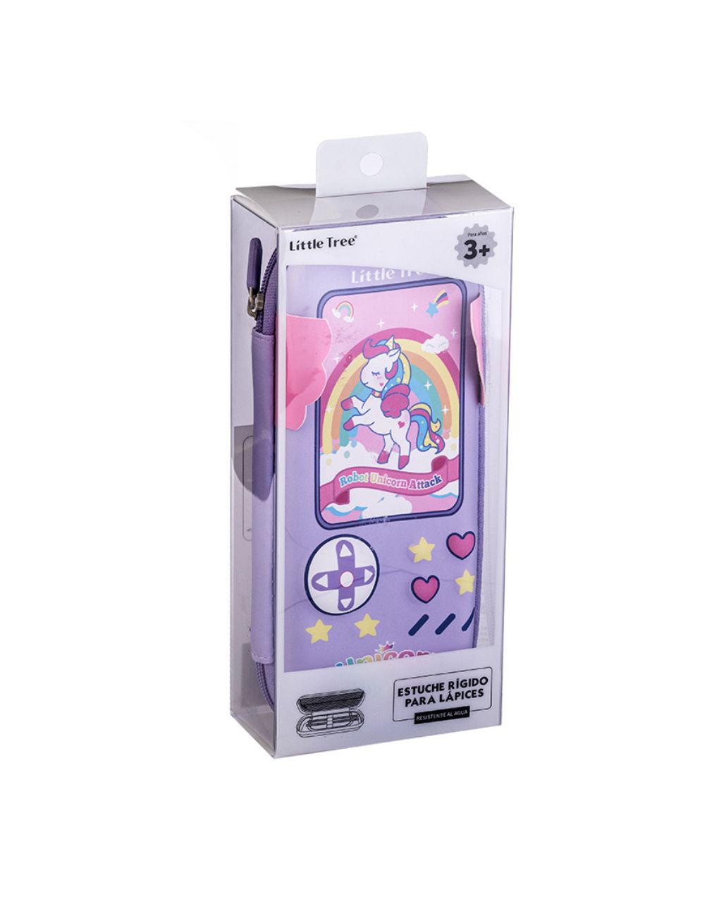 κασετίνα robot unicorn attack 3d embossed hard shell - LITTLE TREE