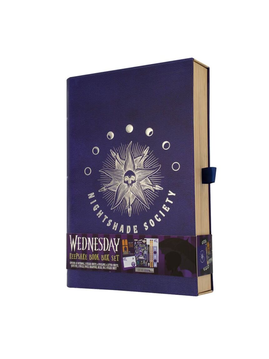 Wednesday keepsake box – nightshade book - BLUE SKY