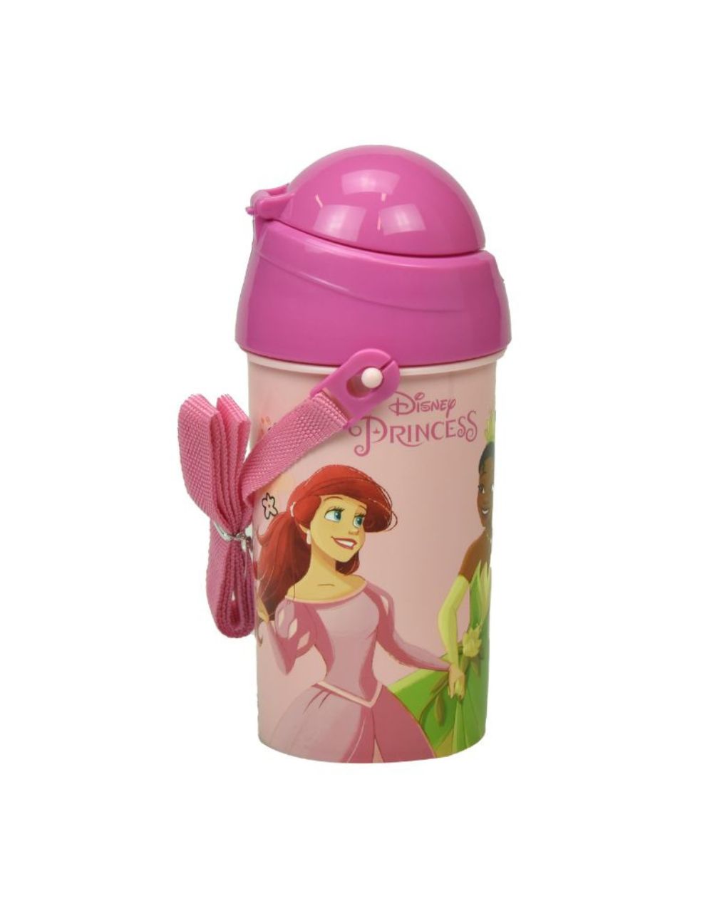 Gim παγούρι πλαστικό fd 500ml princess summer fun, 551-42209