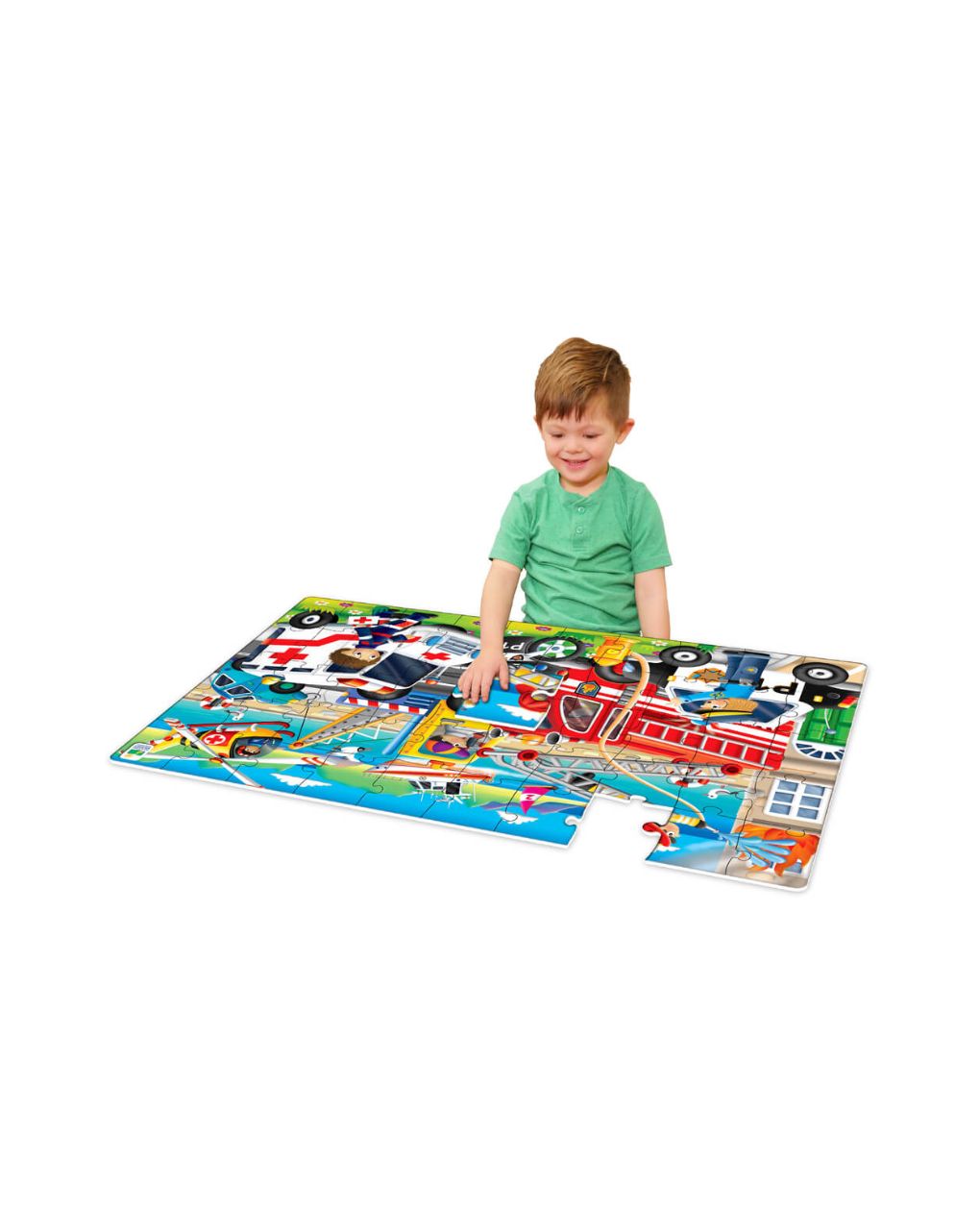 Jumbo παζλ δαπέδου – οχήματα διάσωσης - THE LEARNING JOURNEY