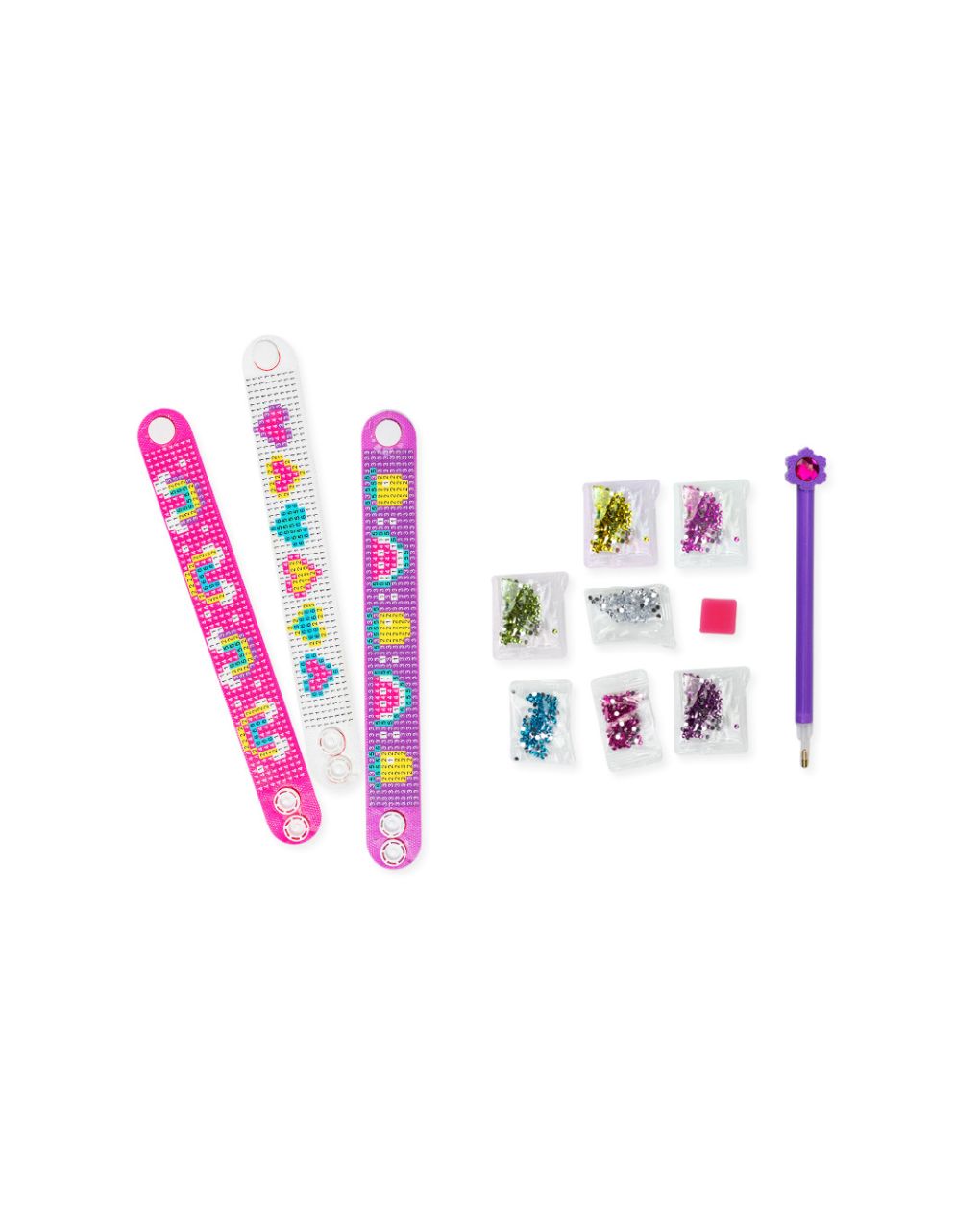 Curious craft crystal creations: shine bright bracelets - HINKLER