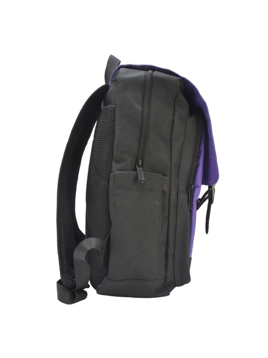 σχολική τσάντα wednesday backpack – premium – night shade - BLUE SKY