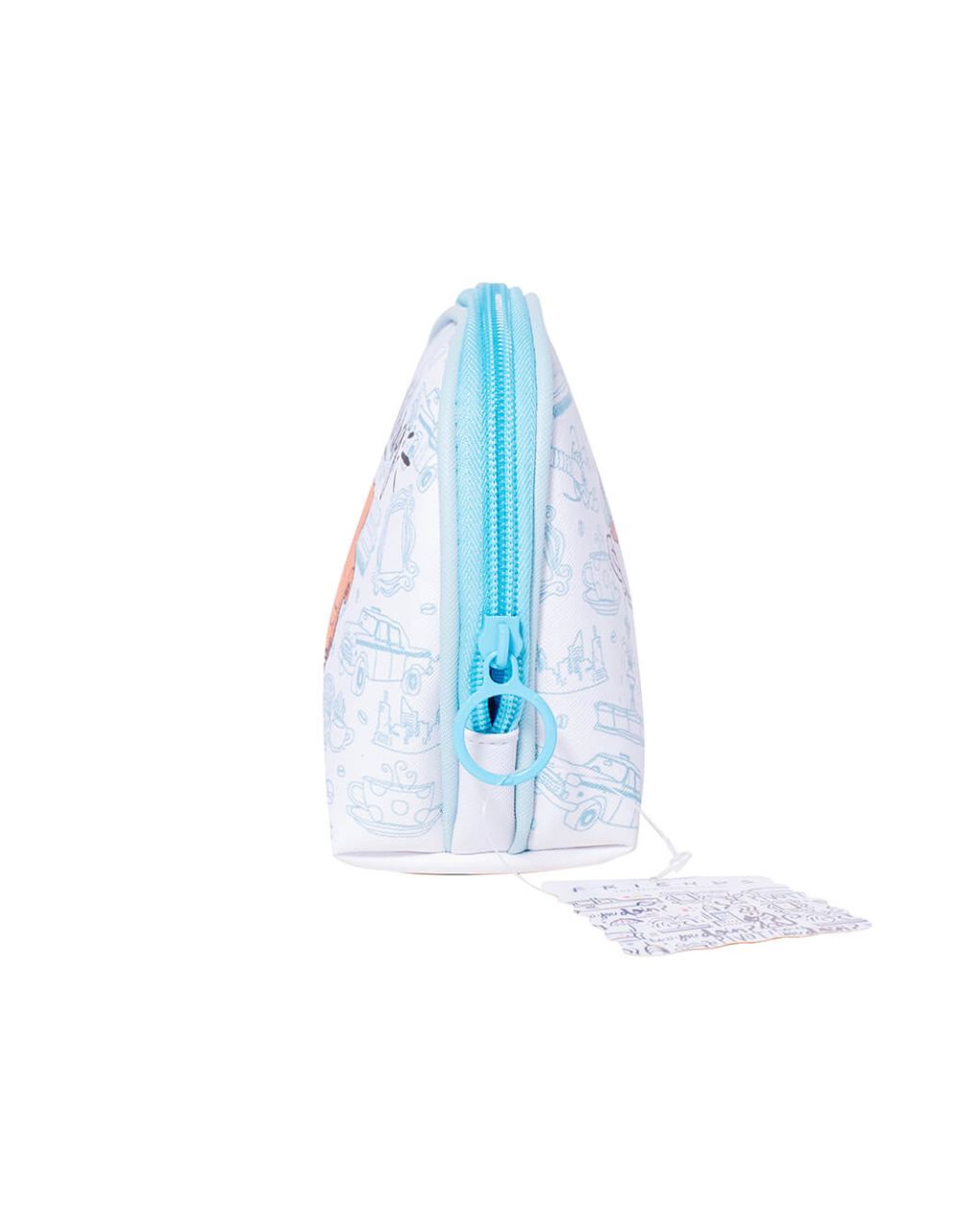 Friends cosmetic mini bag - BLUE SKY