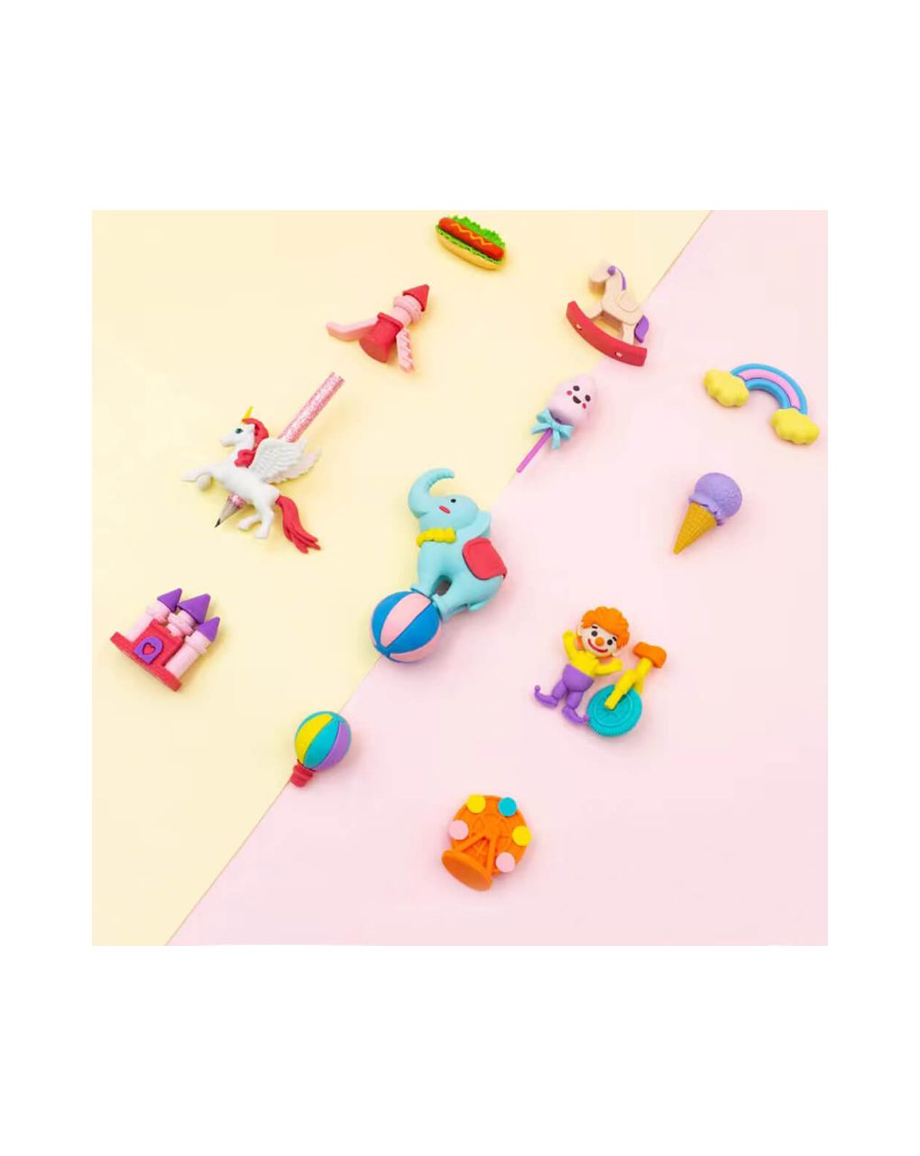 Gift eraser collection: amusement park - LITTLE TREE