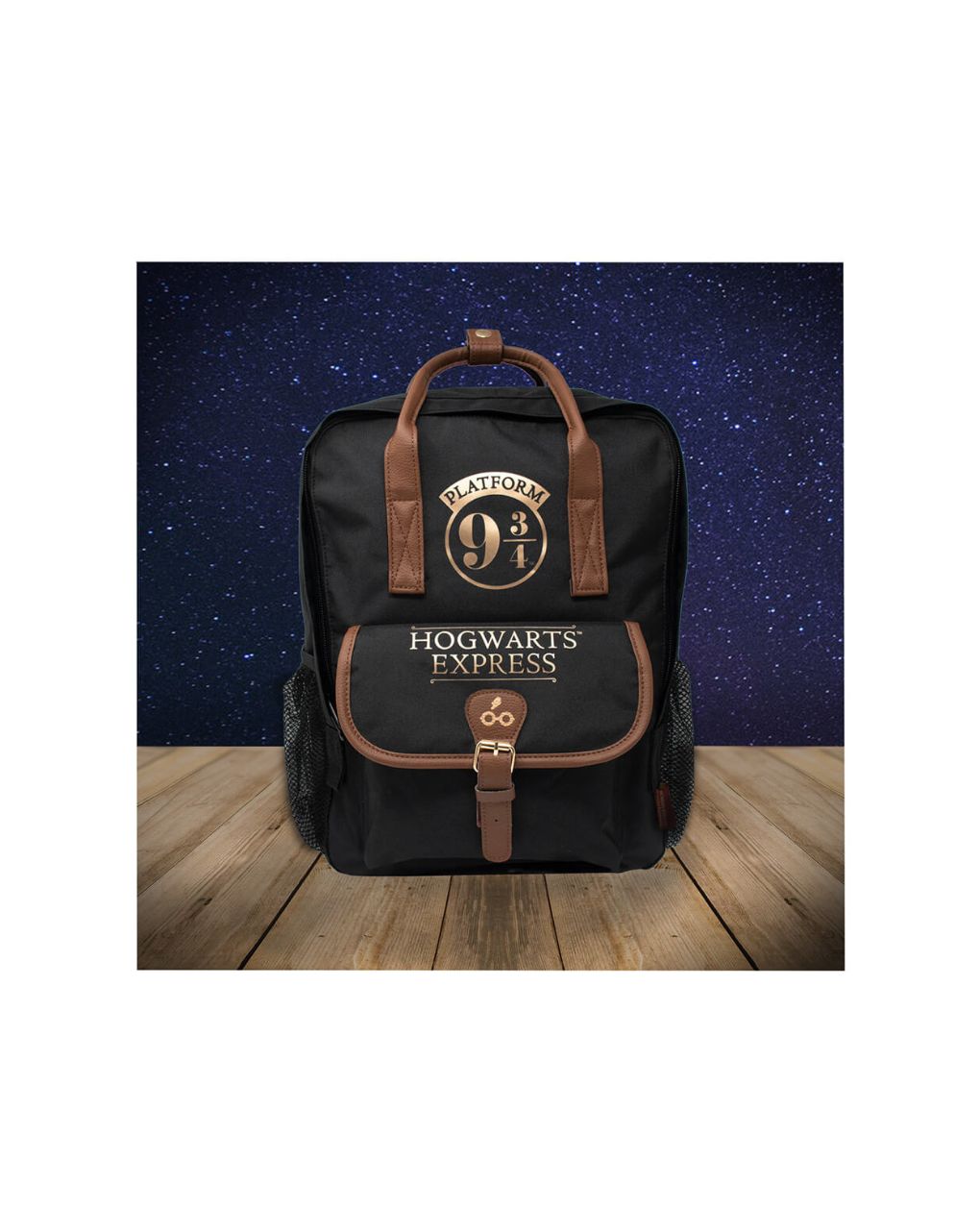 σχολική τσάντα harry potter premium backpack black 9 3/4 - BLUE SKY