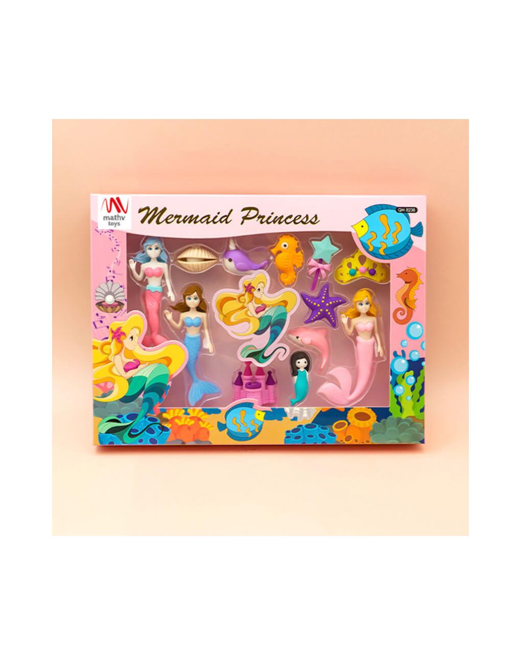 Gift eraser collection: mermaid princess - LITTLE TREE