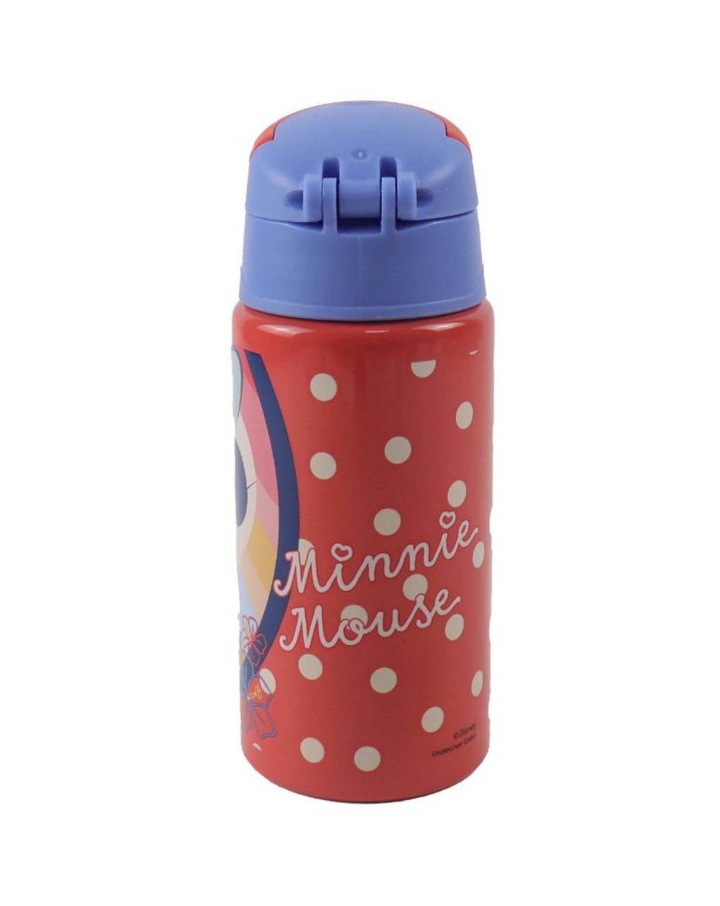 Gim παγούρι αλουμινίου flip 500ml minnie, 553-04248 - Gim