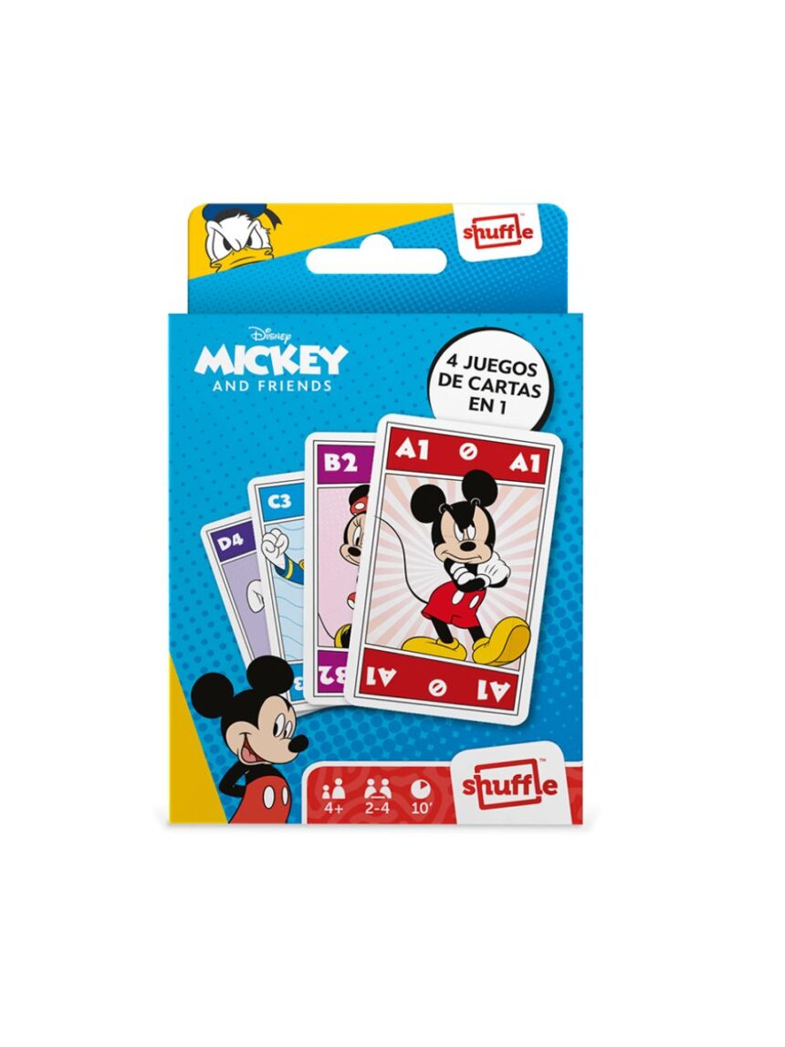 Shuffle fun - mickey & friends - CARTAMUNDI