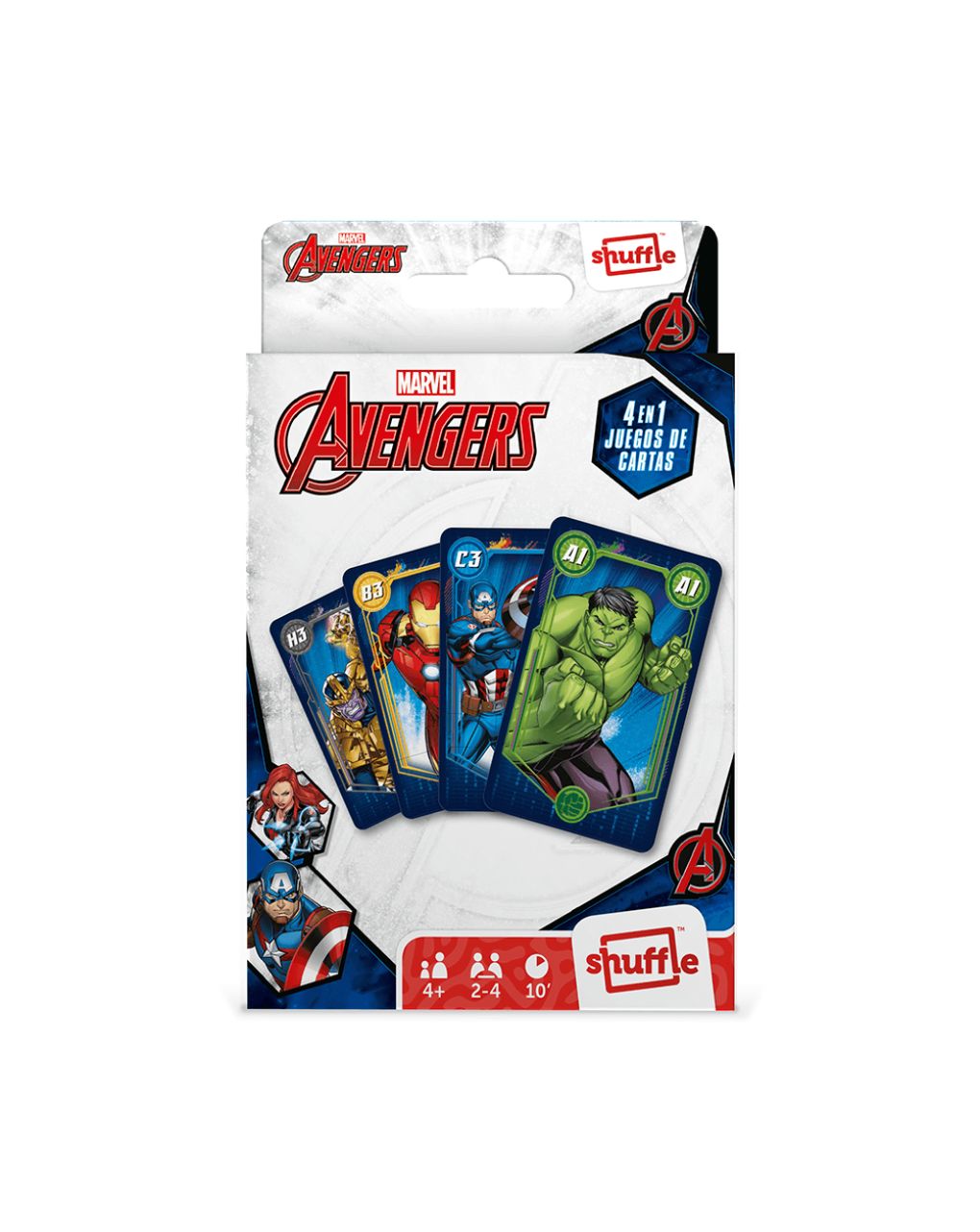 Shuffle fun - avengers - CARTAMUNDI