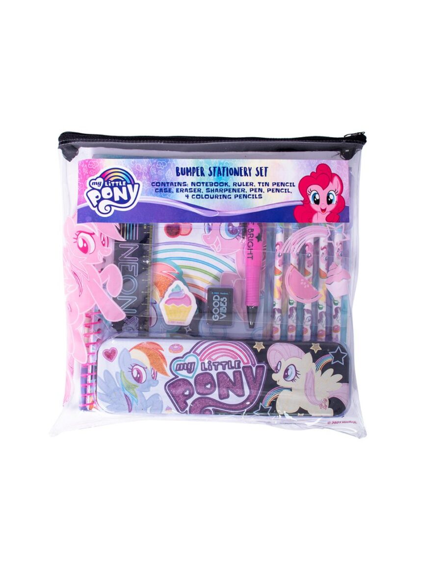 σχολικό σετ my little pony bumper stationery set - BLUE SKY