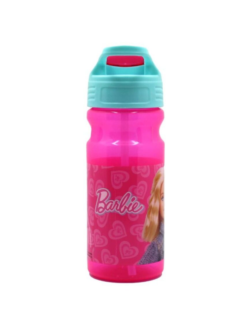 Gim παγούρι πλαστικό flip 500ml barbie, 571-20203 - Gim