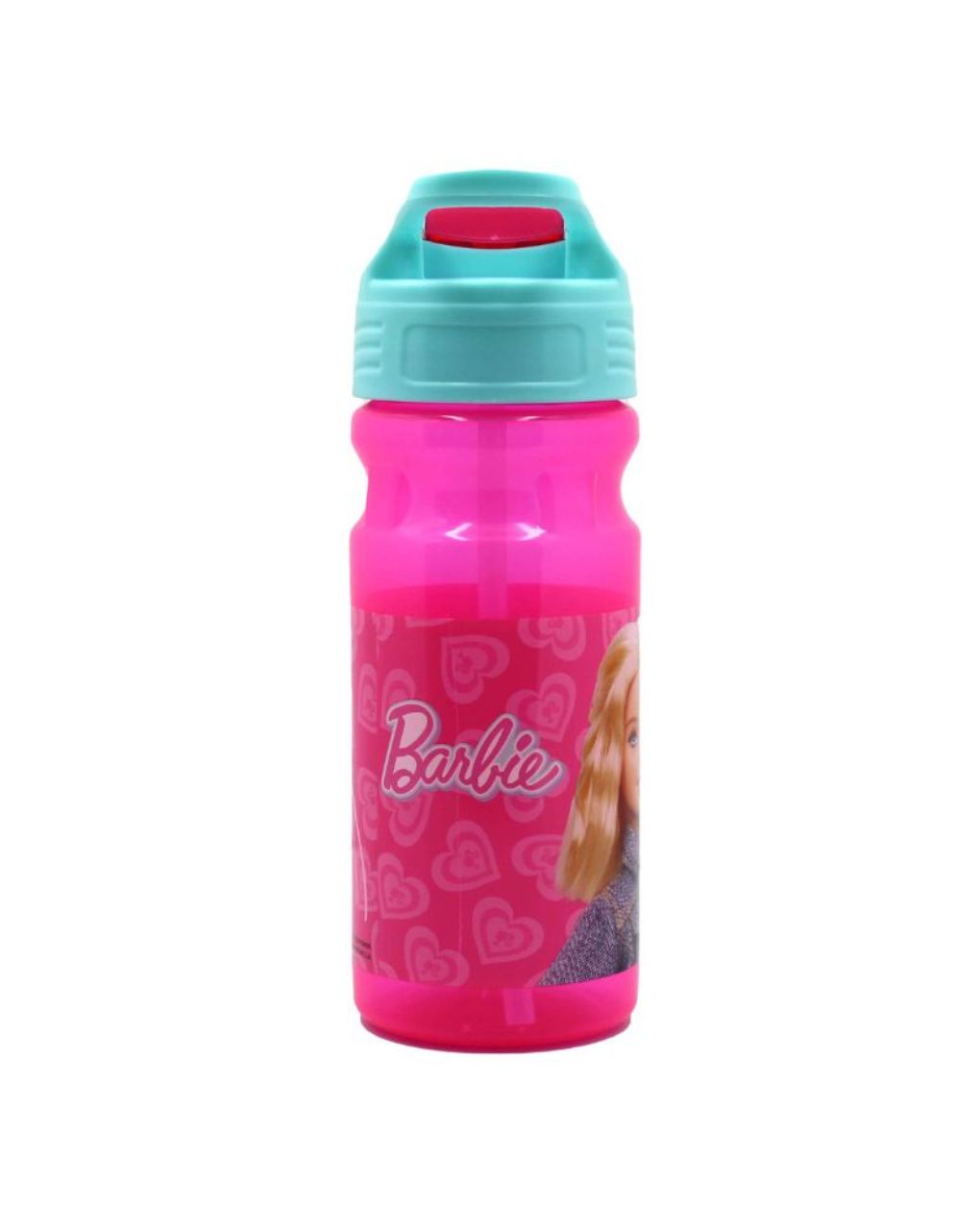 Gim παγούρι πλαστικό flip 500ml barbie, 571-20203 - Gim