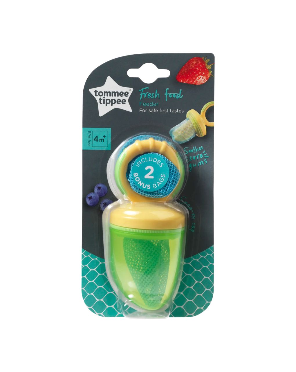 Tommee tippee κρίκος οδοντοφυΐας – τροφοδότης 4m+, 44661151 - Tommee Tippee