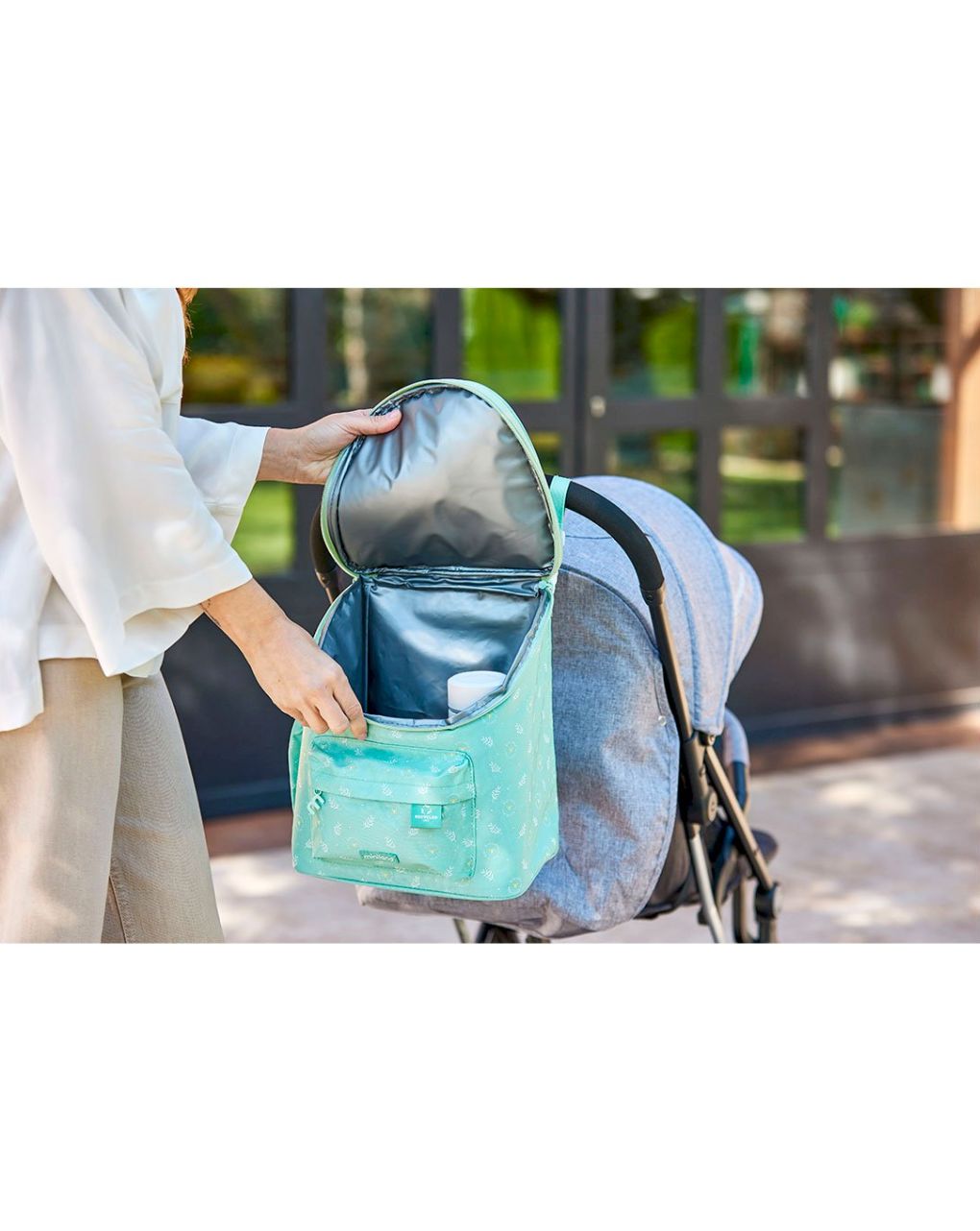 Miniland ισοθερμική τσάντα ecothermibag green ml89559 - Miniland