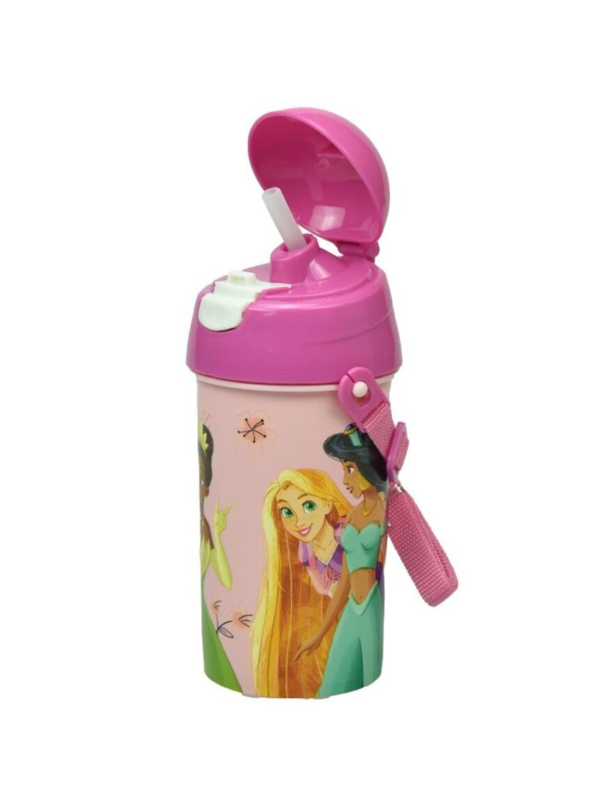 Gim παγούρι πλαστικό fd 500ml princess summer fun, 551-42209 - Gim
