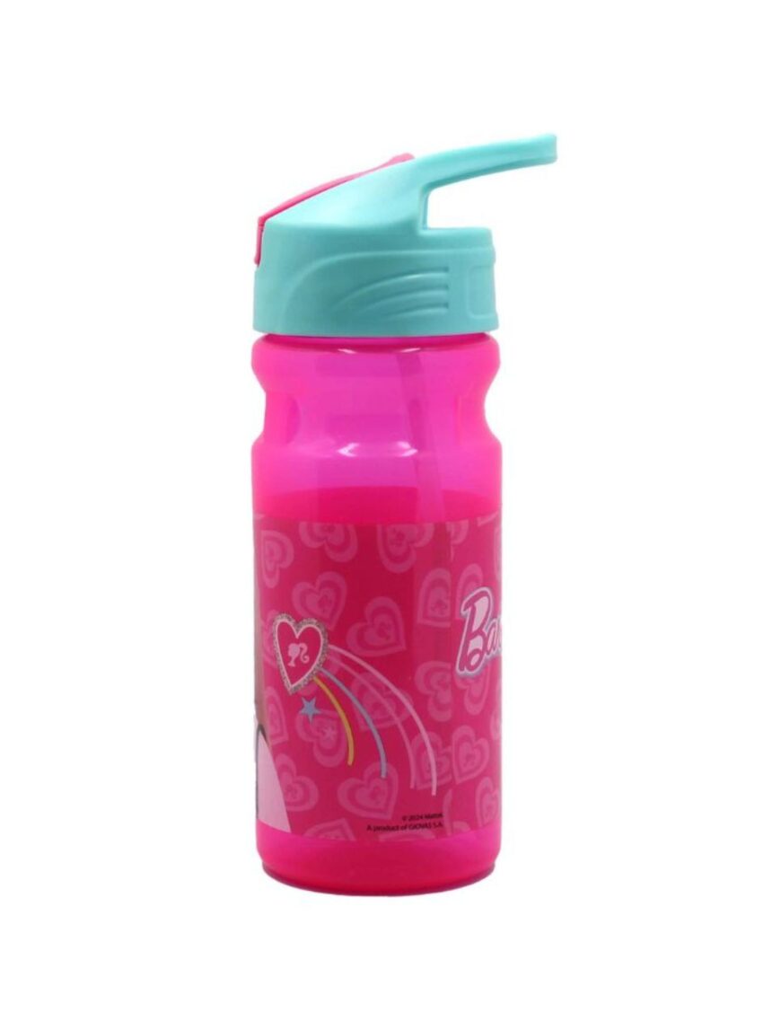 Gim παγούρι πλαστικό flip 500ml barbie, 571-20203 - Gim