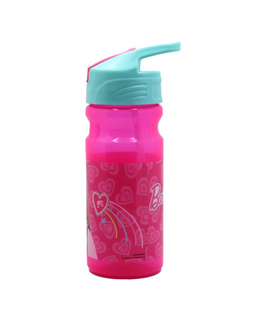 Gim παγούρι πλαστικό flip 500ml barbie, 571-20203 - Gim