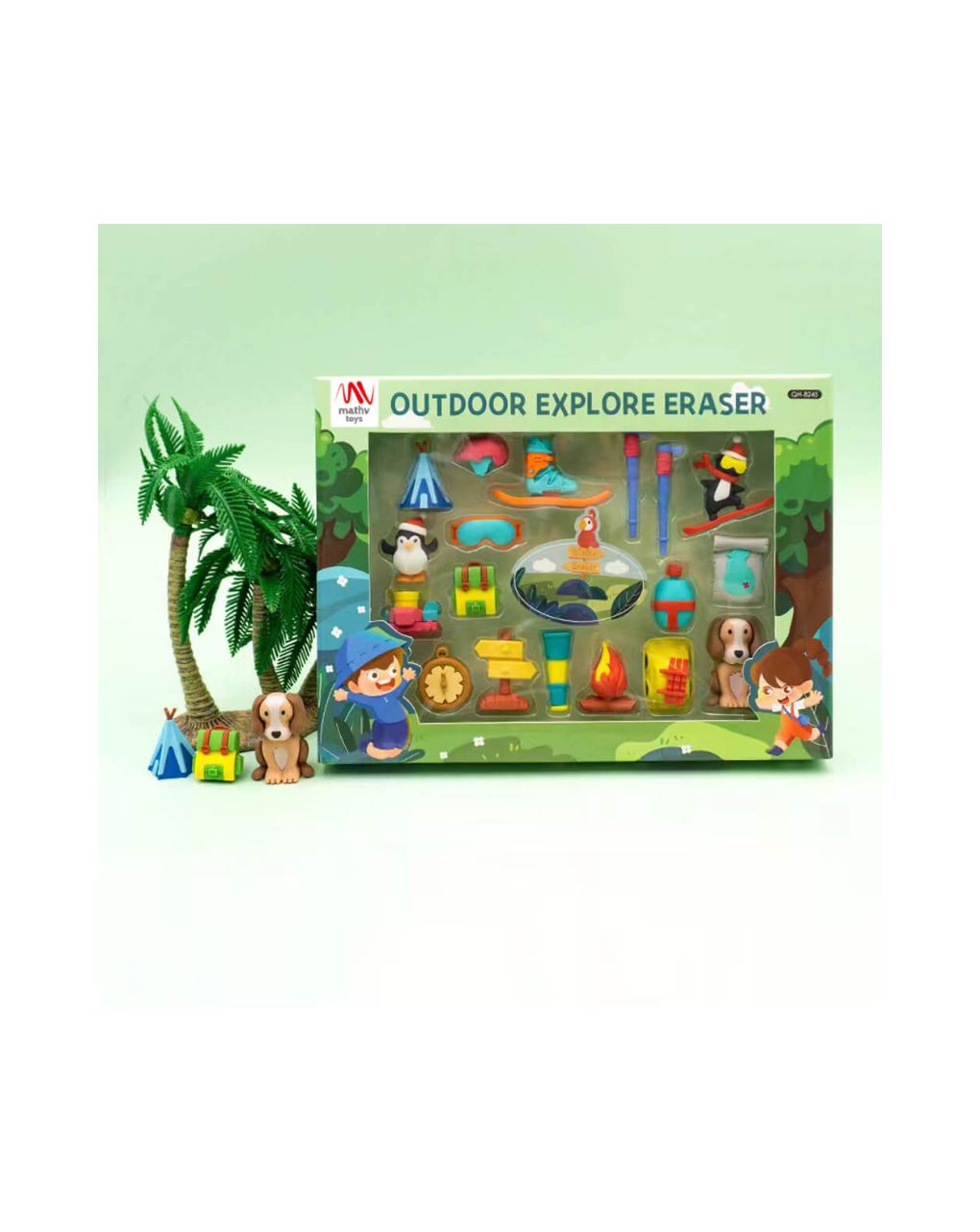 Gift eraser collection: outdoor explore - LITTLE TREE