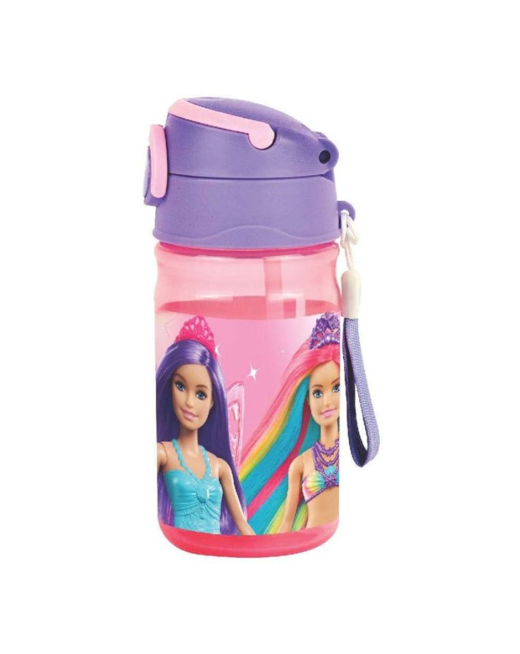 Gim παγούρι πλαστικό 350ml barbie, 571-18204